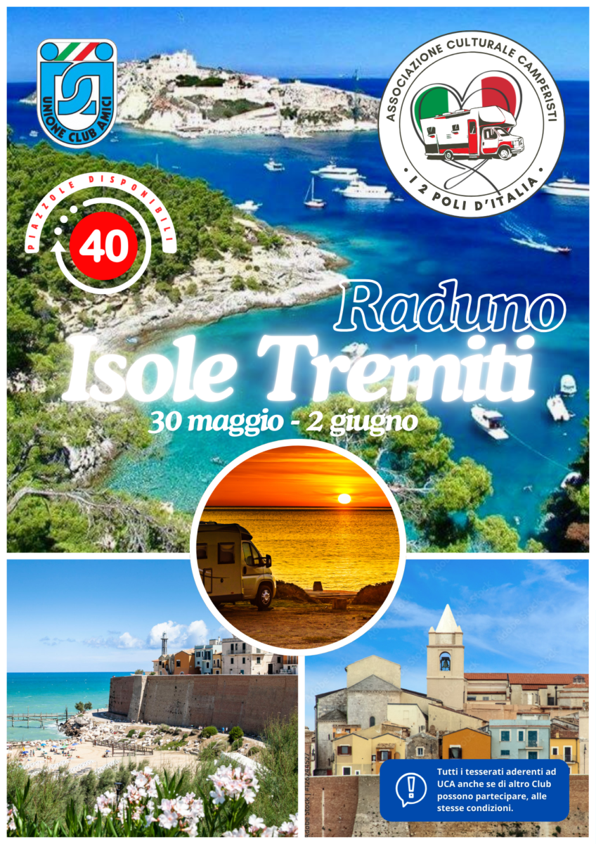 Isole Tremiti (Termoli) in Camper