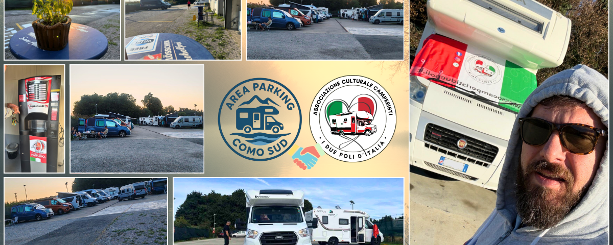 area sosta camper Como Sud