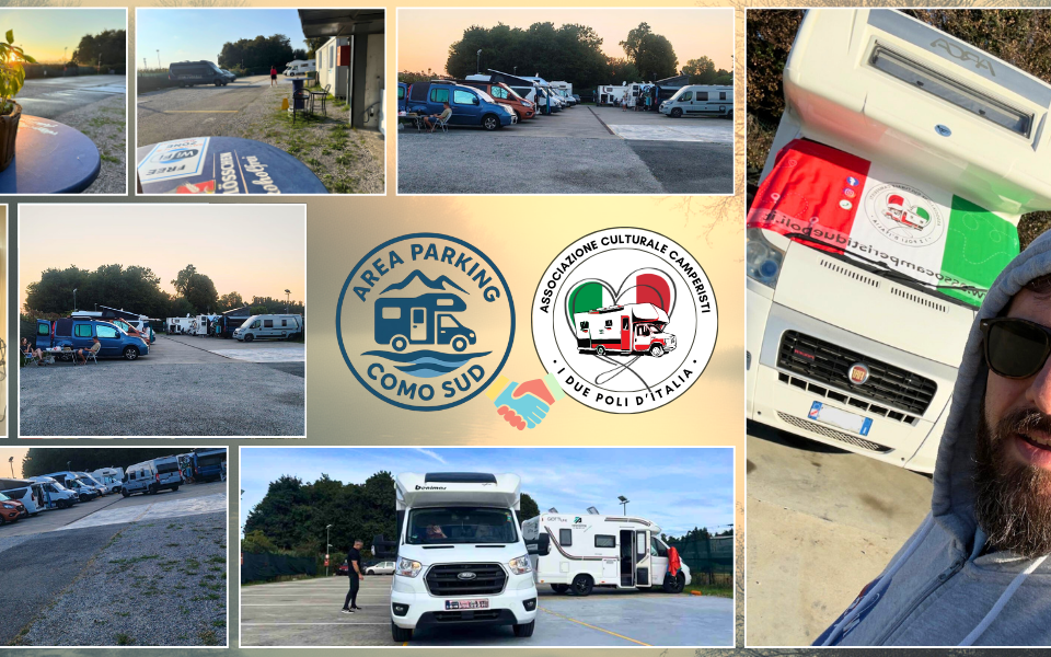 area sosta camper Como Sud